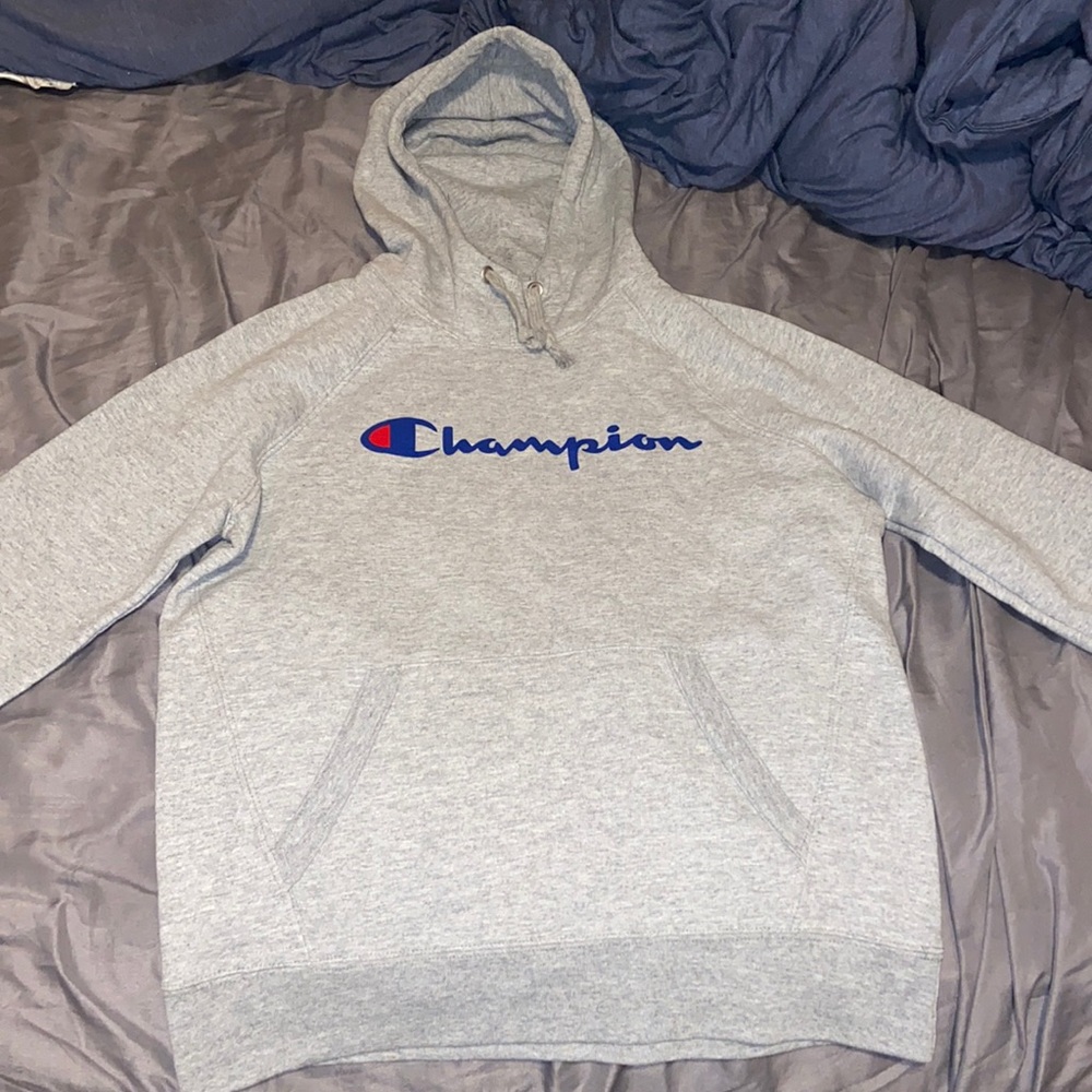 Champion hoodie -grey xs women’s